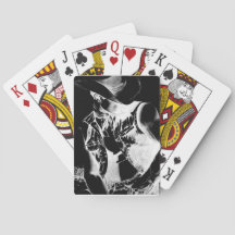 Playing Cards with Original Art Cowboy