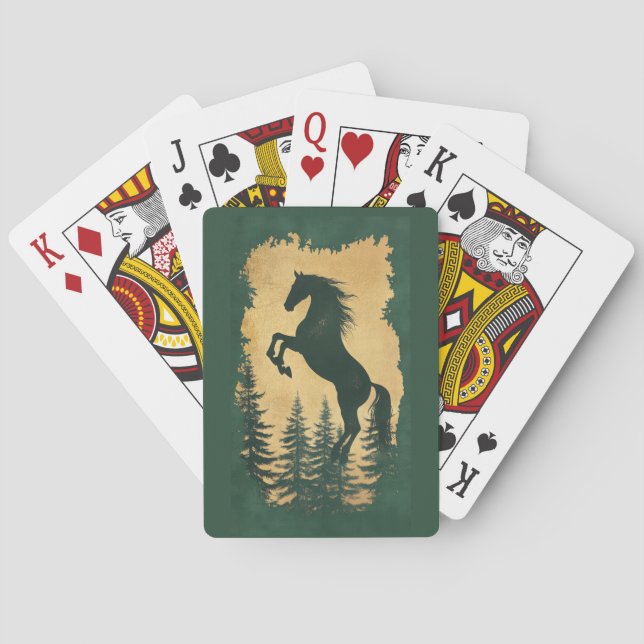 Playing Cards – Year of the Horse 2026 Poker Deck (Back)