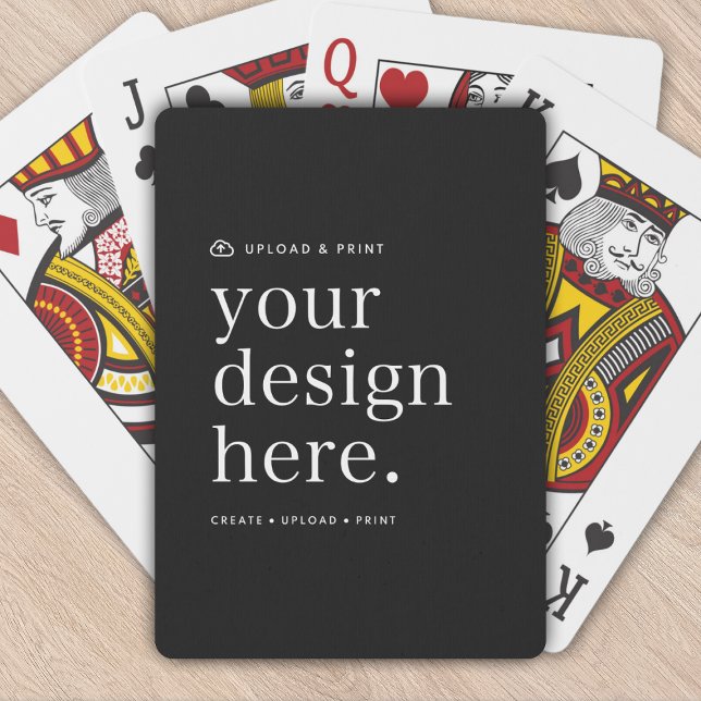 Playing Cards Your Design Upload (Creator Uploaded)