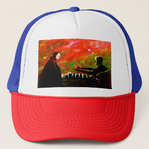 Playing Chess with Death Trucker Hat