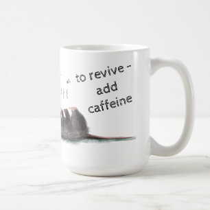 Playing Dead Opossum Mug