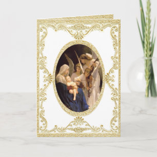 Playing For Jesus Holiday Card