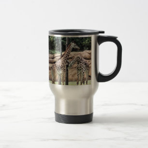 Playing Giraffes SS Travel Mug