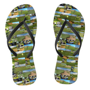 Playing Golf, Flip Flops