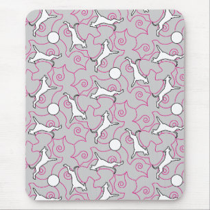 Playing Great Danes Mouse Mat