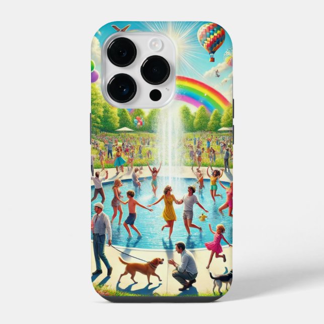 Playing Group Style - iPhone   Case (Back)