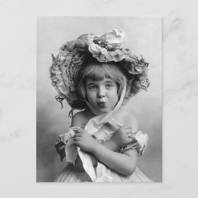 Playing Grownup, 1902 Postcard (Front)