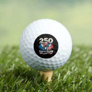 Playing Guitar 250 Years Golf Balls