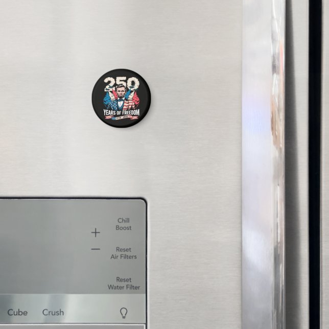 Playing Guitar 250 Years Magnet (In Situ (Fridge))