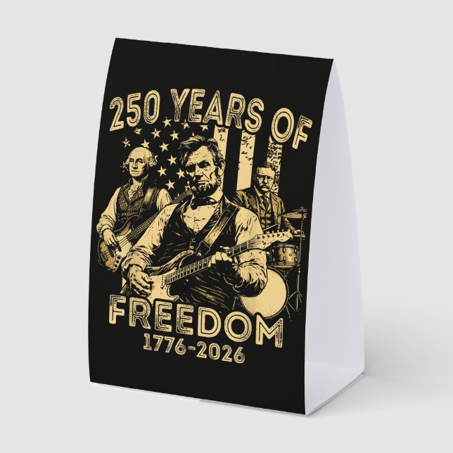Playing Guitar 4th July 250th Anniversary (Front)