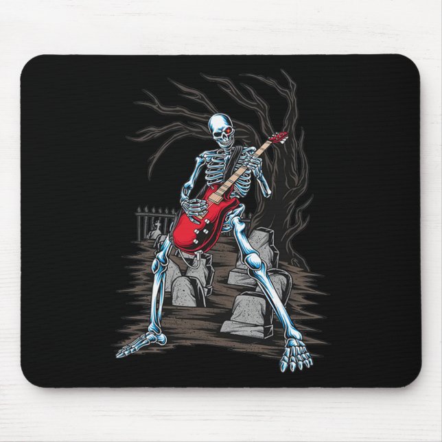 Playing Guitar  Mouse Mat (Front)