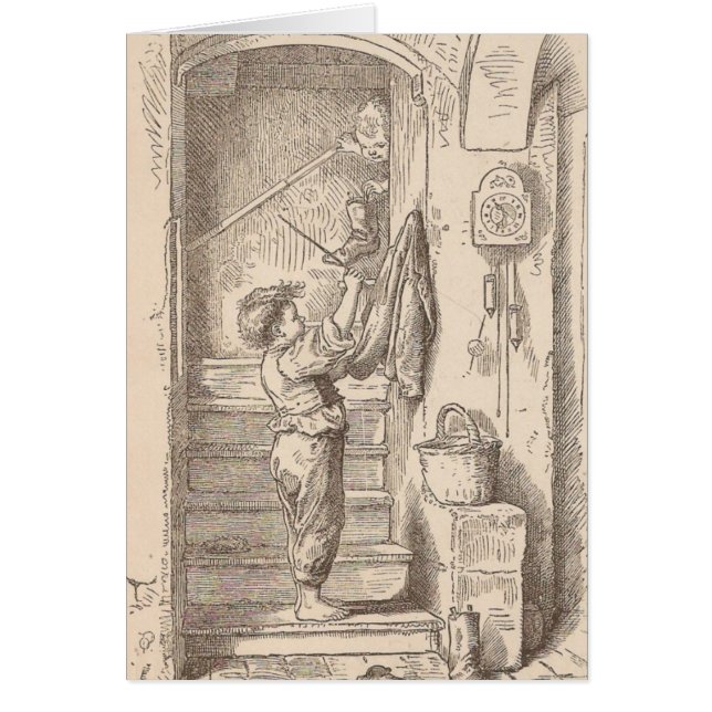 Playing on the Stairs (Front)