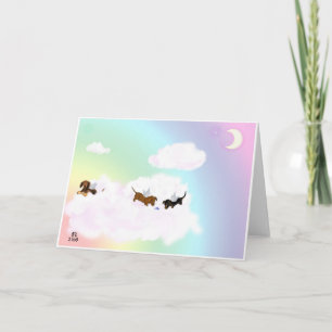 Playing Over The Rainbow Bridge Card