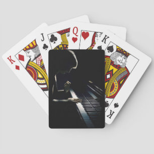 Playing Piano Playing Cards