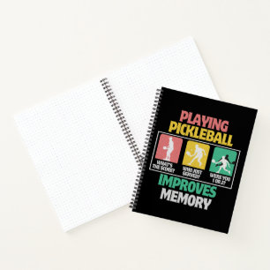 Playing Pickleball Improves Memory Notebook