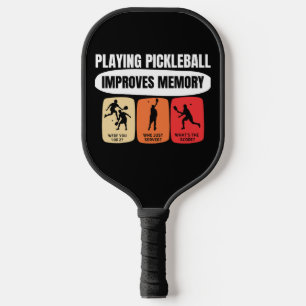 Playing Pickleball Improves Memory Paddle