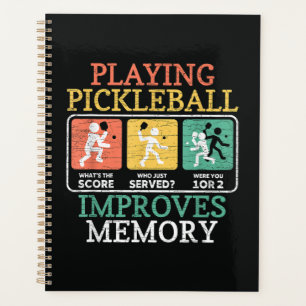 Playing Pickleball Improves Memory  Planner