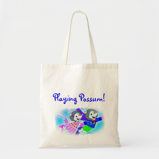 Playing Possum! Tote Bag (Front)