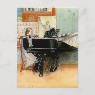 Playing Scales 1898 Postcard