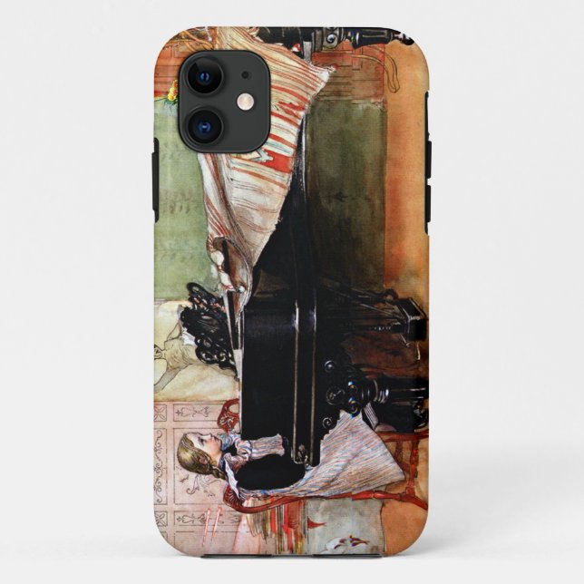 Playing Scales - Carl Larsson artwork Case-Mate iPhone Case (Back)
