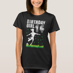 Playing Soccer Happy Birthday 14 Years Old To Me G T-Shirt