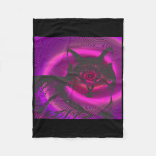 Playing Tennis Halloween Costume Funny Skull Skele Fleece Blanket