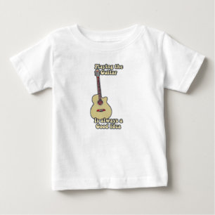 Playing the guitar is always a good idea. baby T-Shirt