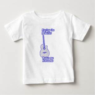 Playing the guitar makes me awesome. vintage blue baby T-Shirt