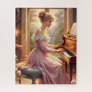 Playing The Piano Jigsaw Puzzle
