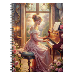 Playing The Piano Notebook