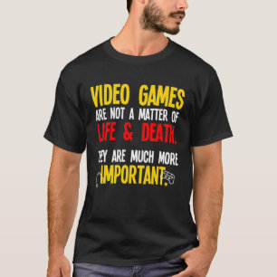Playing Video Games PC Console Gamer Geek T-Shirt