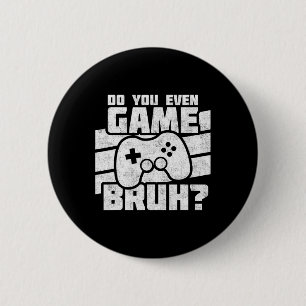 Playing Video Games - Pc Console Gaming - Funny Vi 6 Cm Round Badge