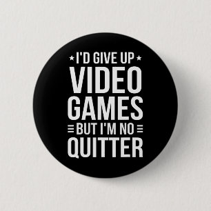 Playing Video Games - Video Gamer Meme - Funny Vid 6 Cm Round Badge