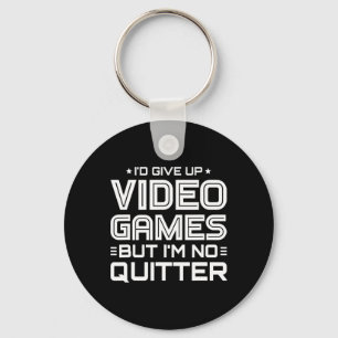 Playing Video Games - Video Gamer Meme - Funny Vid Key Ring