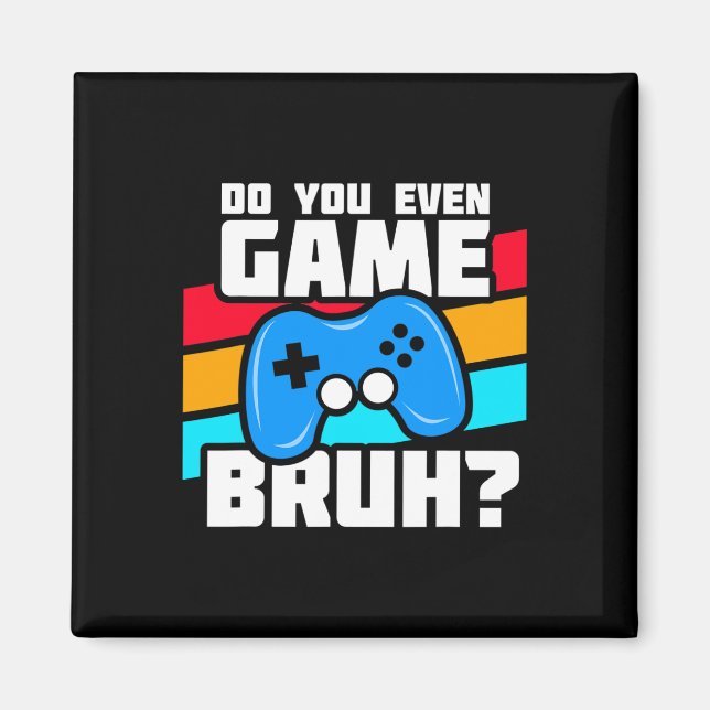 Playing Video Games - Video Gamer Meme - Funny Vid Magnet (Front)