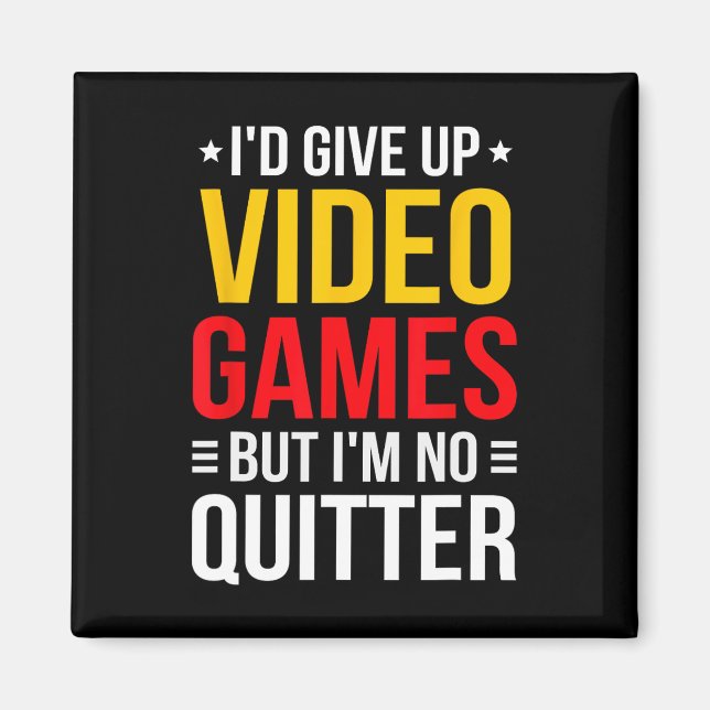 Playing Video Games - Video Gamer Meme - Funny Vid Magnet (Front)