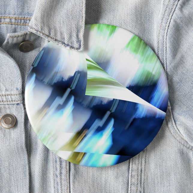 Playing with colours 6 cm round badge (In Situ)