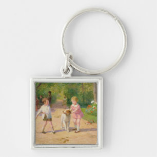 Playing with the hoop key ring