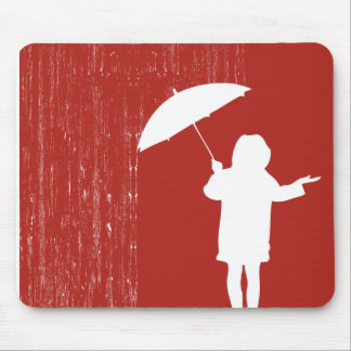 Playing with the rain mouse mat