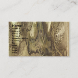 Playing with Watercolors 2 by Colton Hunt Business Card