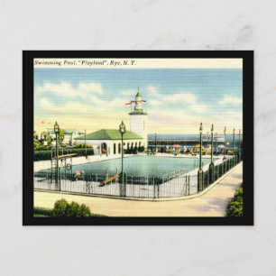 Playland, Rye, New York Vintage Postcard