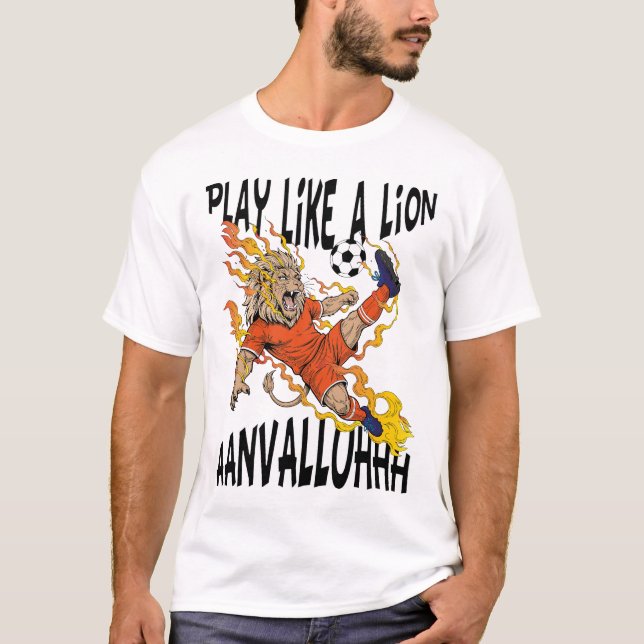 PlayLikeaLion T-Shirt (Front)