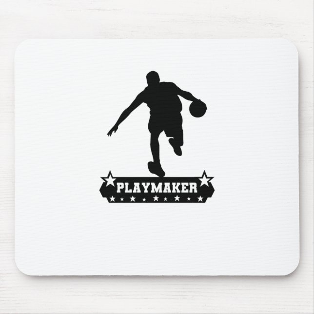 Playmaker Basketball Player  Mouse Mat (Front)