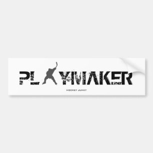 PLAYMAKER BUMPER STICKER