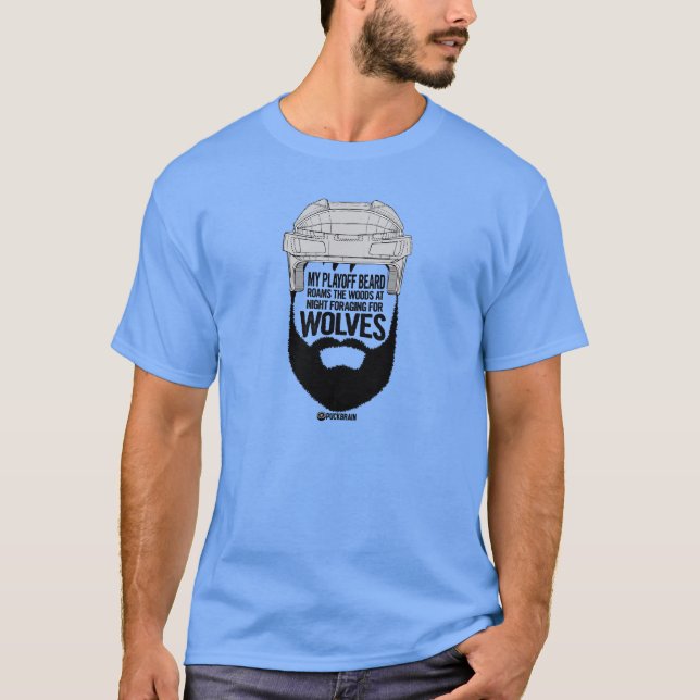 Playoff Beard T-Shirt (Front)