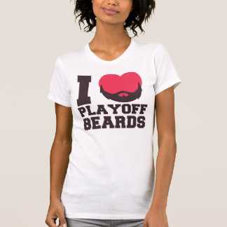 Playoff Beards (pink) T-Shirt