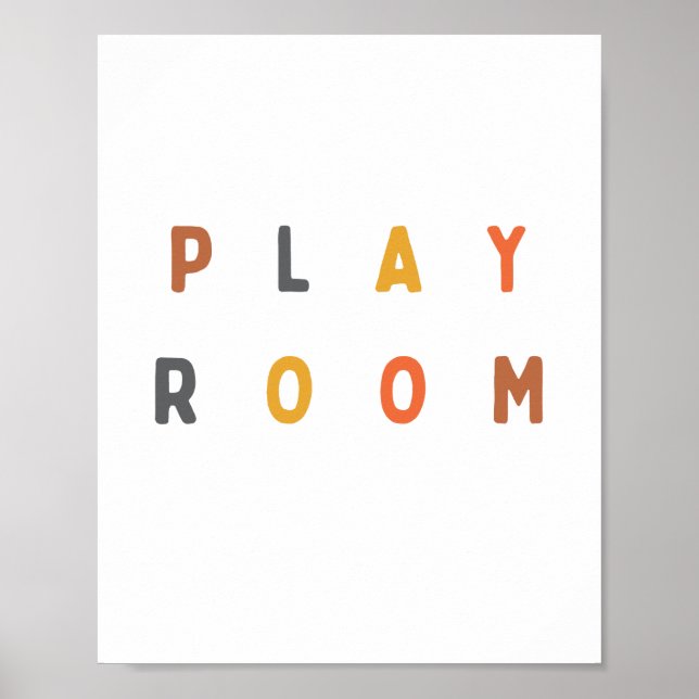 playroom Poster & Prints (Front)