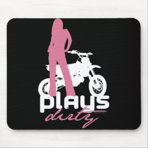 Plays Dirty - Girl Mouse Mat