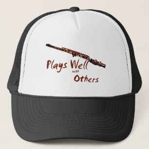 Plays Well with Others / Flute Trucker Hat