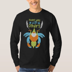 Plays Well With Others  Swingers Couples Graphic D T-Shirt